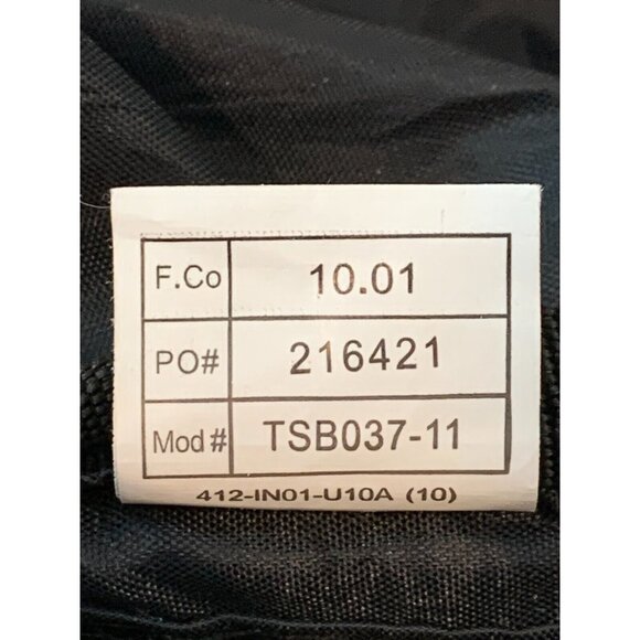 Targus Backpack Padded Computer Compartment 3 Mesh and 5 Zip Pockets Gray Black - Picture 11 of 14